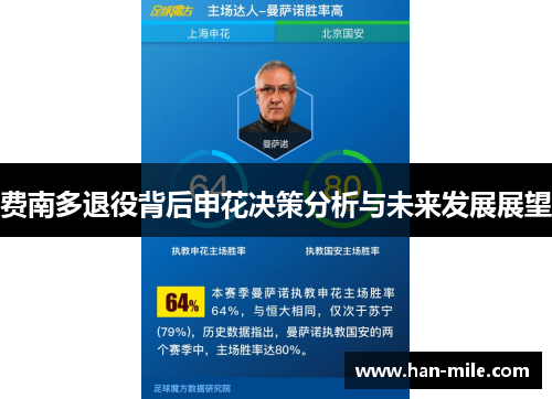 费南多退役背后申花决策分析与未来发展展望