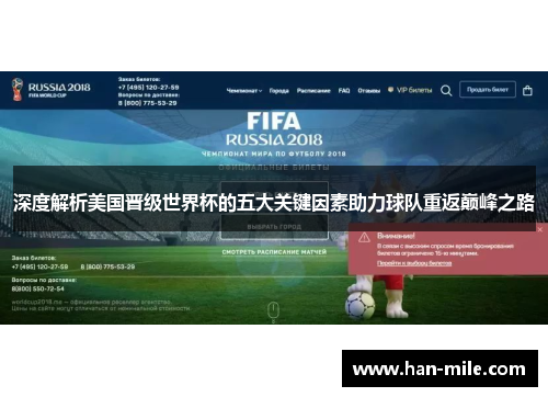 深度解析美国晋级世界杯的五大关键因素助力球队重返巅峰之路